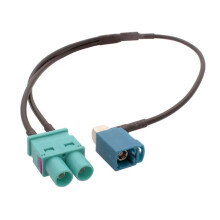 Y-Antenna Radio Adapter 2 FAKRA Male to 1 FAKRA Female Radio Antenna Adapter Connector for /