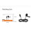 Lavalier-Microfoon voor  X4 Lavalier-Microfoon Sportcamera Opnamemicrofoon TypeC-Poortaccessoire 10
