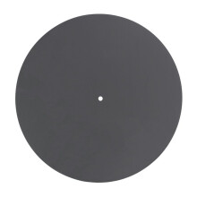 Acryl-Plattenspielermatte Reduziert Statische Aufladung,  und Lärm, Ersatz-Schallplattenteller-Slipmat für 12-Zoll-Plattenspieler, Schwarz