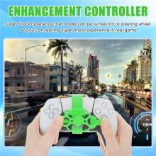 -Lenkrad für PS5-Griff, Spiel-Lenkrad-Controller für Spiel-Ersatzzubehör D