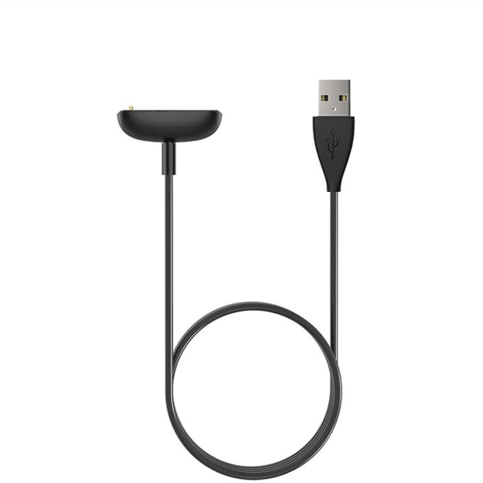 Usb Magnetic Fast Charging Cable With Durable Tpe Cord 1M For Fitbit Luxe Black 9187378462355