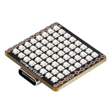 Scheda di Micro-Sviluppo ESP32-S3 HAT 8x8 LED Matrix Scheda di Sviluppo Wi-Fi+ A Basso Consumo Energetico