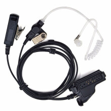 Air Tube Oortelefoon PPT Mic Headset Microfoon voor HT1000 XTS2500 XTS2250 MTS2000 MT2000 MT6000 GP1200 Radio