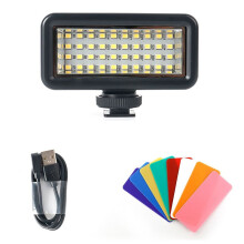 Lumière de Plongée Étanche Lampe Sous-Marine Éclairage de Photographie pour Caméra D'Action de Téléphone Portable