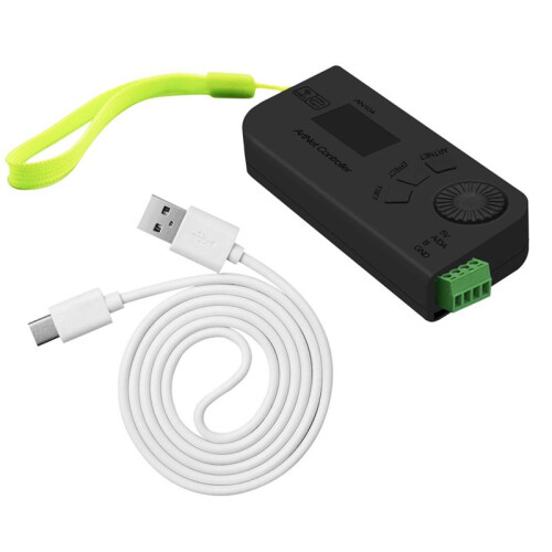 DC5V AN104 WIFI Led-Controller Ondersteunt ARTNET/Ingebouwd Effect/DMX-Codeschrijfmodus met Adapter (A)