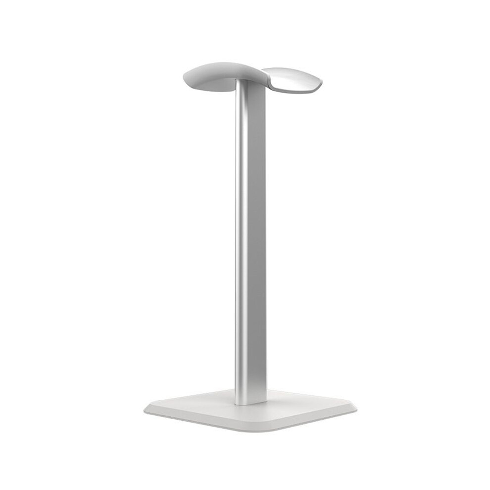 Headphone Stand Universal Detachable Aluminum Alloy Gaming Headset Holder For Gamers Gaming Headphone Hanger White 6033227128367