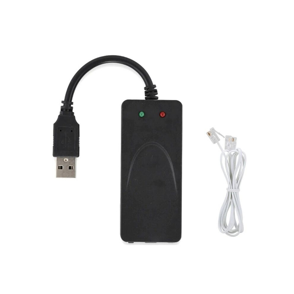 Fax Modem, Usb2.0 56K External Modem Driver,Plug And Usb Modem,Standard And Expanded At Instruction(Dual Port) 6131620619809