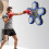 Smart Music Boxing Machine Wall Mounted Punching Interactive System Wireless Target Black White Blue Light Red 2