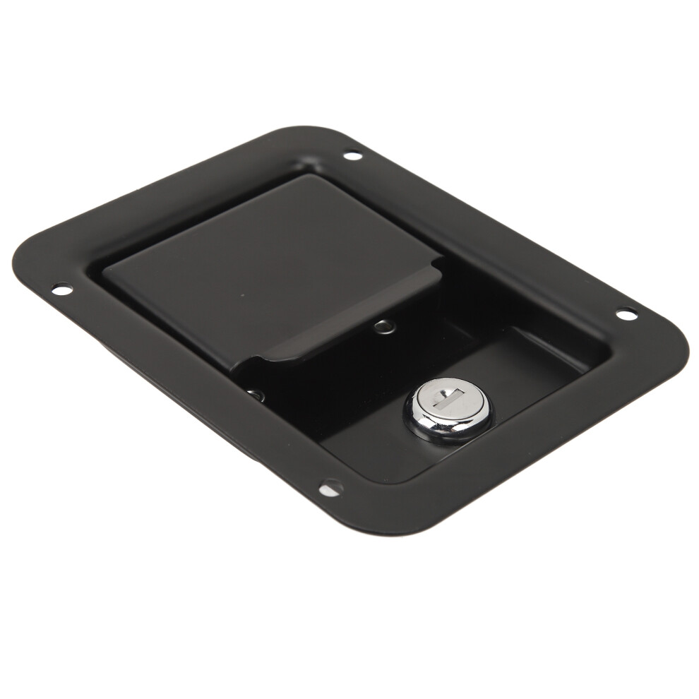 Tool Box Handle Latch Steel Heavy Duty Flush Mount With 2 Keys For Rvs Trailers 4661375888929