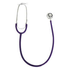 Dual Head Stethoscope for Children, Violet Color, Adjustable Size, Lightweight Design, Medical Equipment