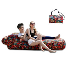 Inflatable Couch NoPump Lounger Ergonomic Design For Camping Park Beach 190x70x55 Cm Outdoor Air Sofa With Storage Bag Style 1
