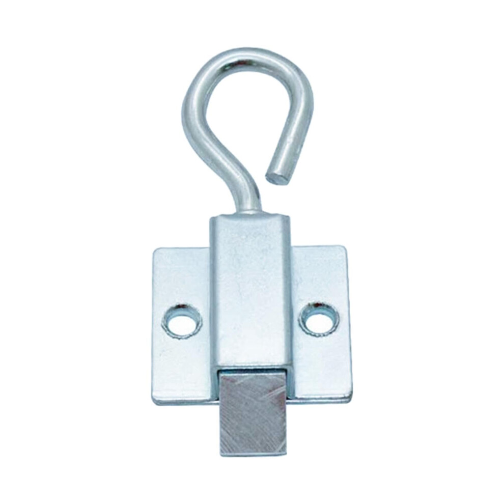 Gate Latch Lock With Spring Loaded Door Bolt, Easy Ring Pull For Outdoor Fence, Barn, Shed 9199774128025
