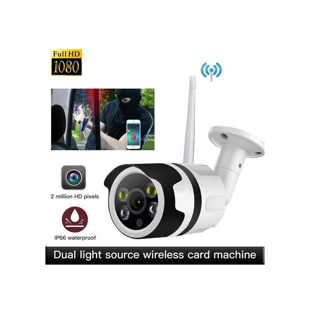 1080P Fhd Wifi Outdoor Surveillance Ip Camera Ip66 Dustproof, Ip Camera With Night Vision 8581600757263