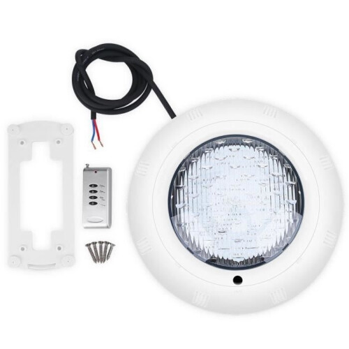 IP68 18W LED Submersible Pool Light - 7 Colors - Remote Control 1