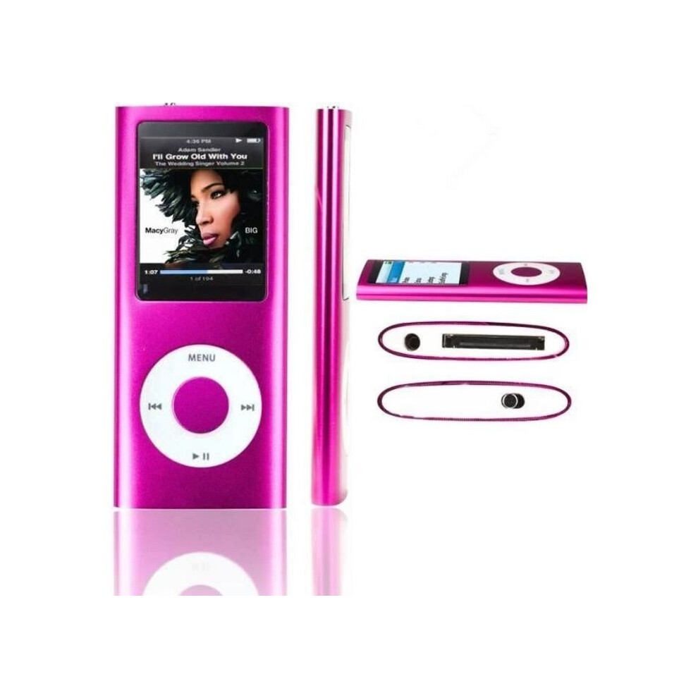 Mp3 / Mp4 Player - Cenblue - Fm Radio - Voice Recording - Video Pink 8581600757805