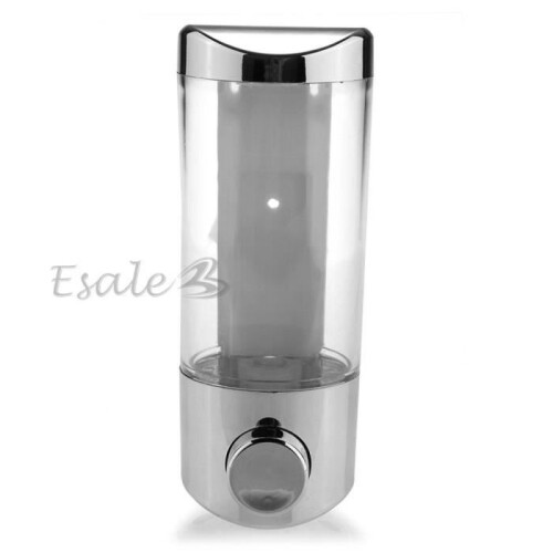 350ml Wall Mounted Liquid Soap Dispenser ABS Plastic 18 x 8.5 x 7cm 1