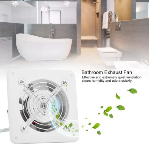 Fan Ventilation Extractor Extraction Aerator Toilet Bathroom Kitchen Wall Mounted 2