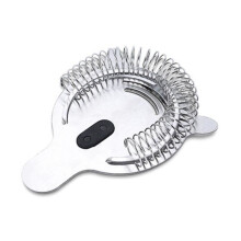 Silver Color Stainless Steel Ice Filter Bar Bartender Cocktail Shaker Mixing Strainer Accessory