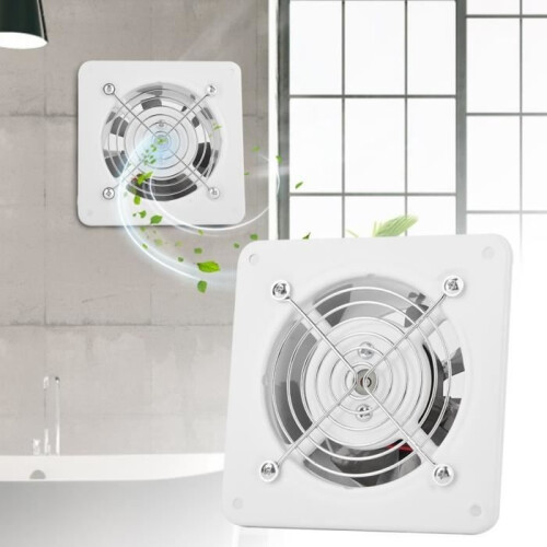 Fan Ventilation Extractor Extraction Aerator Toilet Bathroom Kitchen Wall Mounted 1