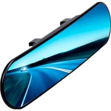 Panoramic Rear View Mirror - For Car Interior - Universal and Anti-Glare - Round with Angle Adjustment