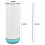 Vaso con altavoz Bluetooth de 20 oz, base azul - acero inoxidable 6