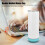 Vaso con altavoz Bluetooth de 20 oz, base azul - acero inoxidable 3