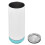 Vaso con altavoz Bluetooth de 20 oz, base azul - acero inoxidable 13