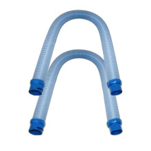 Zodiac Mx6 Mx8 Set mit 2 Twist-Lock-Schlauchabschnitten, 2 x 1 m, für hydraulische Pool-Reinigungsroboter, blau
