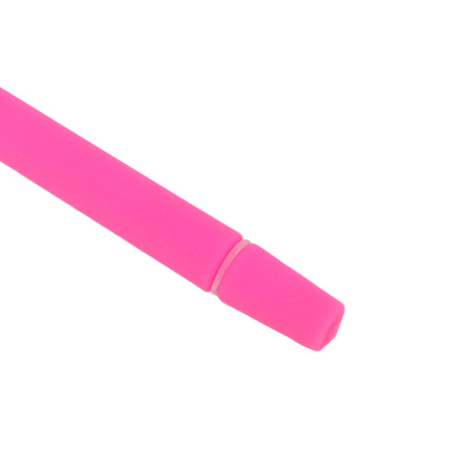 Flute Maintenance Tool Polyester Cloth Smooth Durable Rod - Pink 2