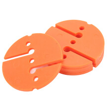 Taucher-Linienmarkierer-Set, 5 Stück PVC Höhlentauch-Seil, Unterwassersicherheitsausrüstung, Orange