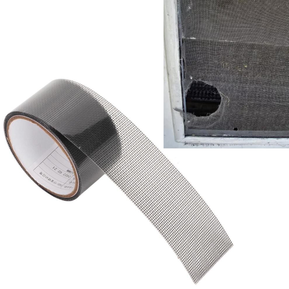 Self Adhesive Acrylic Mesh Tape For Screen Repair, 2.8M X 50Mm 3631375896249