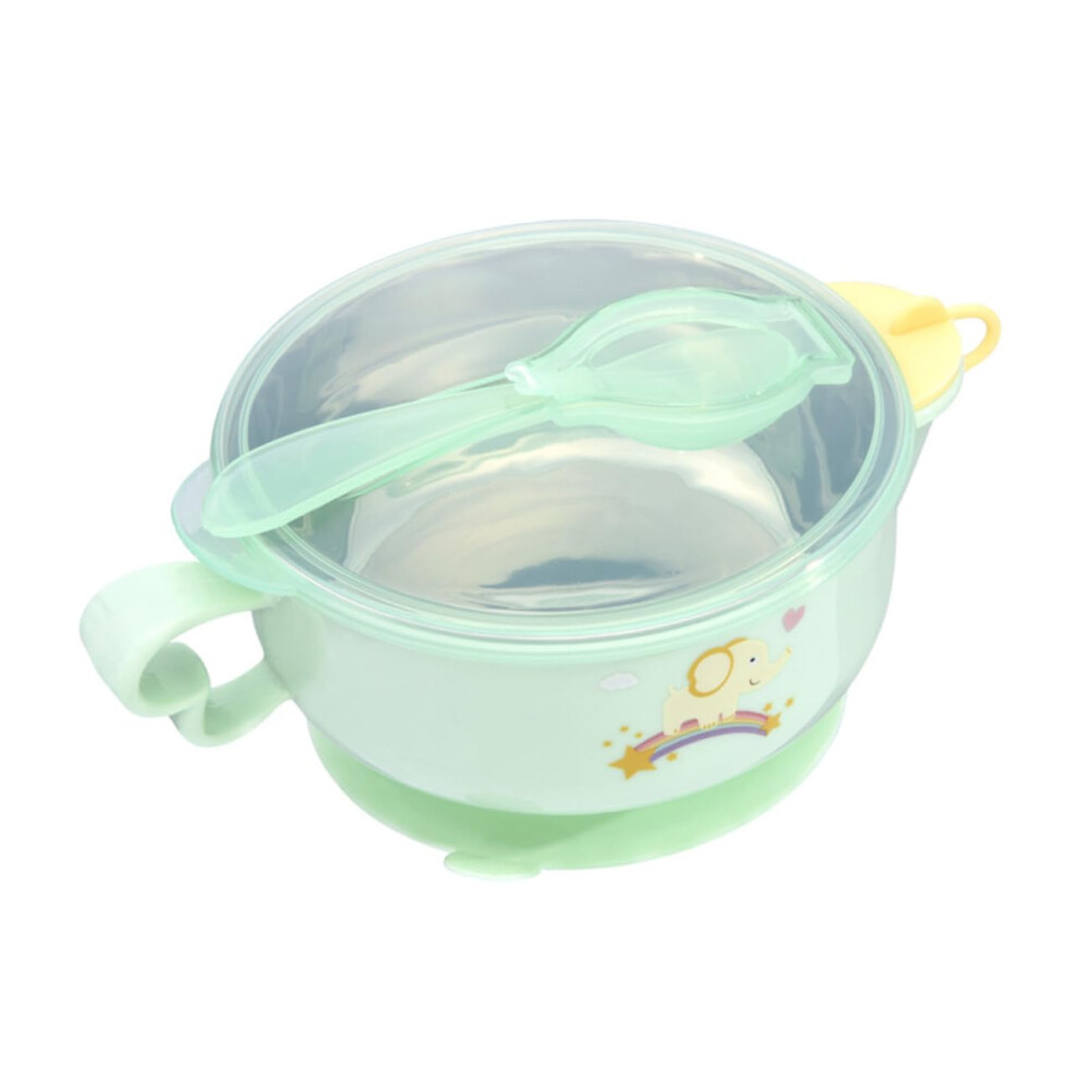Baby Suction Bowl with Spoon and Handle, Strong Suction Base Toddler Feeding Bowl Set