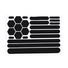 Bicycles Night Warning Stickers Waterproof Self-Adhesive Highly Reflective Tape for Car Wheel Hubs and Bike Safety