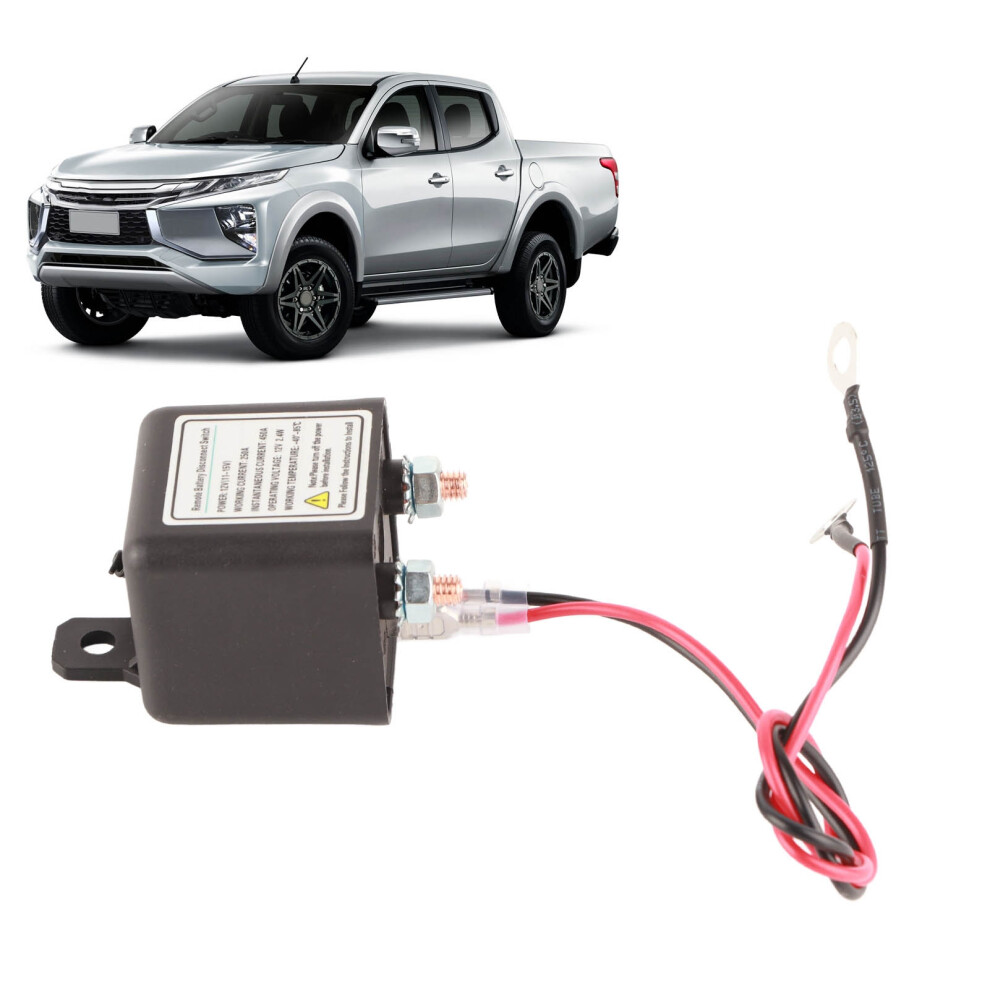 Remote Battery Disconnect Switch 12V 250A | Long Distance Control, Compact 45Mm 6941375897861