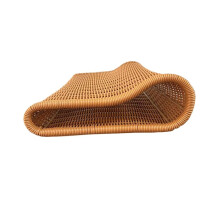 Summer Bamboo Backrest Model A, Handwoven FauxRattan, Breathable Snag Hair Design, Waterproof Backrest