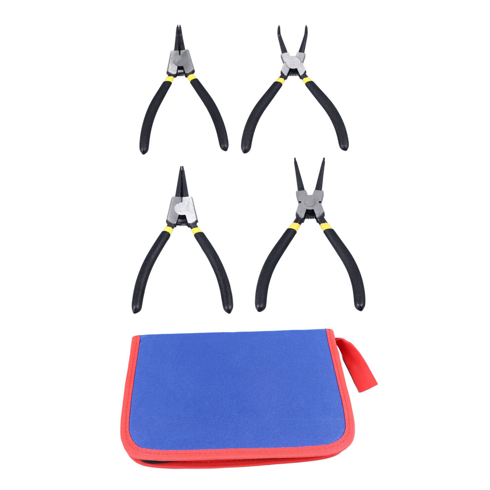 4-teiliges Sicherungsringzangen-Set,