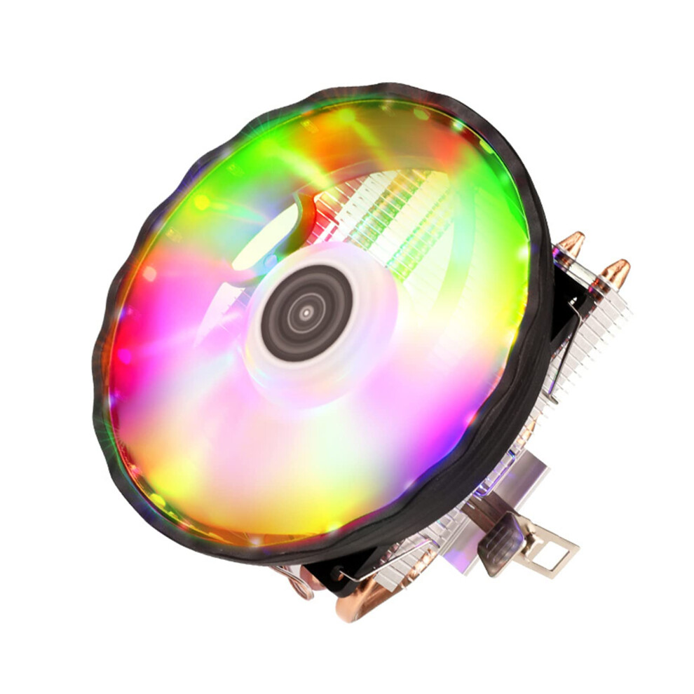 Cpu Cooler 2/4 Heat Pipes 4Pin Pwm Rgb Fan Pc Radiator For Lga 1150 1151 1155 1200 1700 2011 X79 X99 Am3 Am4 9382693453143