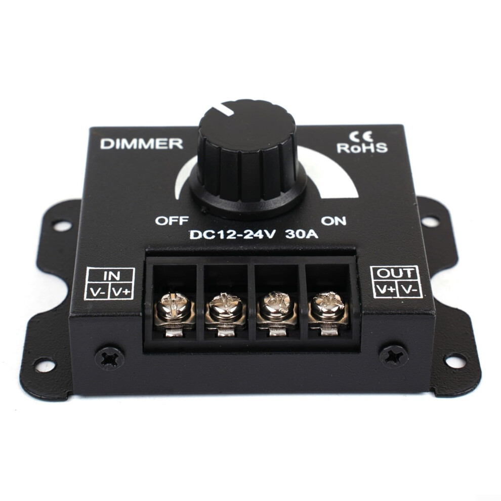 Led Dimmer Switch 12V 24V 30A Adjustable Brightness With Memory And Stable Dc Voltage Output 9199774131254