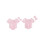 (3-6M, Pink) Dětské overaly s s čelenkou 2