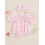 (3-6M, Pink) Dětské overaly s s čelenkou 5