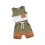 (2-3 Years, Army Green) Ensemble 2 pcs pour tout-petits. 1
