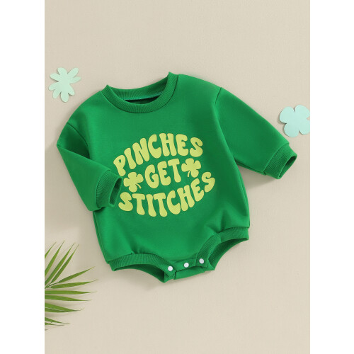 (0-6 Months, Green) Mono de bebé Ropa adorable. 2