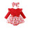 (0-3 Months, Red) Conjunto recién nacida, San Valentín. 1