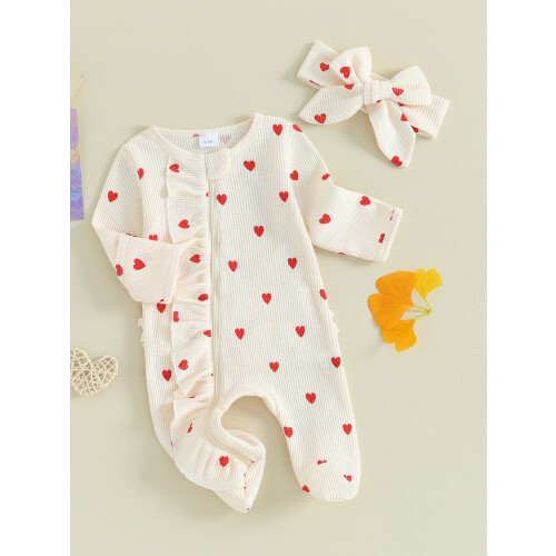 (Newborn, Beige) Mono de San y diadema. 2