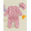(3-6 Months, Pink) Mono de San y diadema. 4