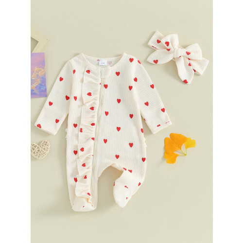 (Newborn, Beige) Mono de San y diadema. 1