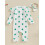 (6-12 Months, White) Baby-Strampler im irischen passendem Haarband 2