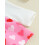 (3-6 Months, Pink) Baba lány Valentin-napi ruha fejpánttal 6