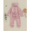 (Newborn, Lotus Color) Βρεφική Ολόσωμη Φόρμα με Βολάν 4