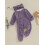 (6-12 Months, Purple) Βρεφική Ολόσωμη Φόρμα με Βολάν 3